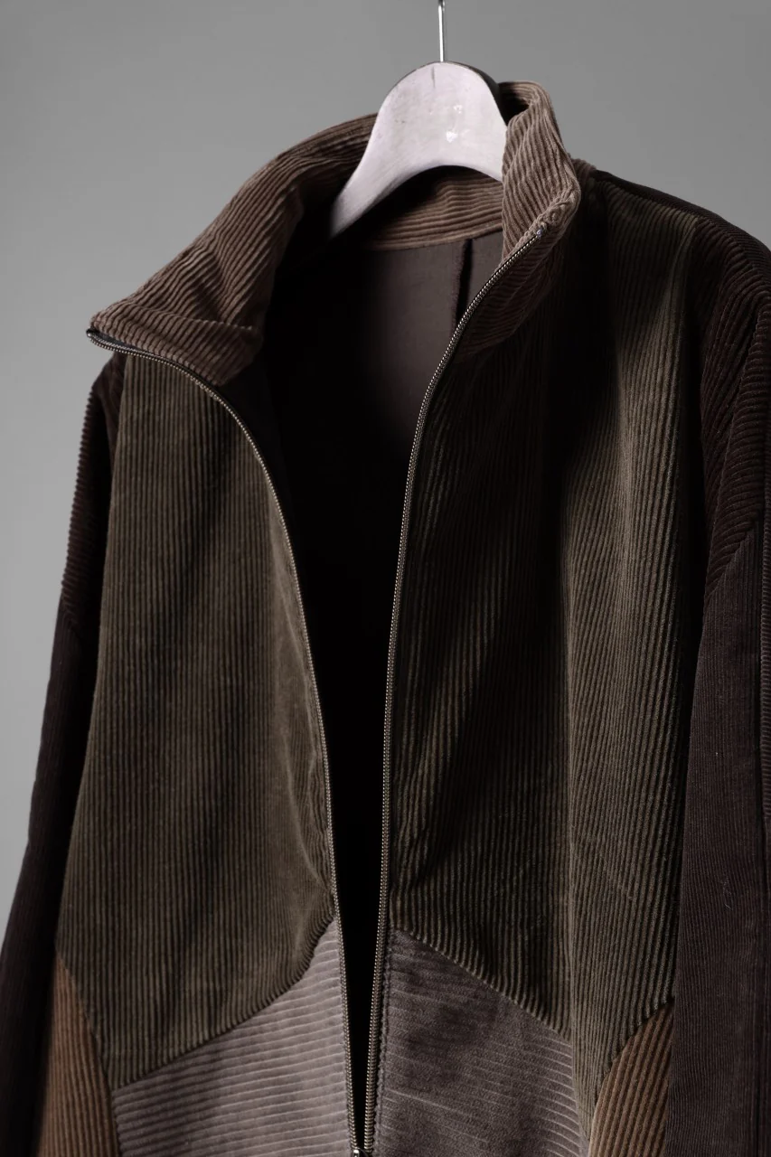 CHANGES REMAKE CORDUROY TRACK JACKET (MULTI #A) - Image 7