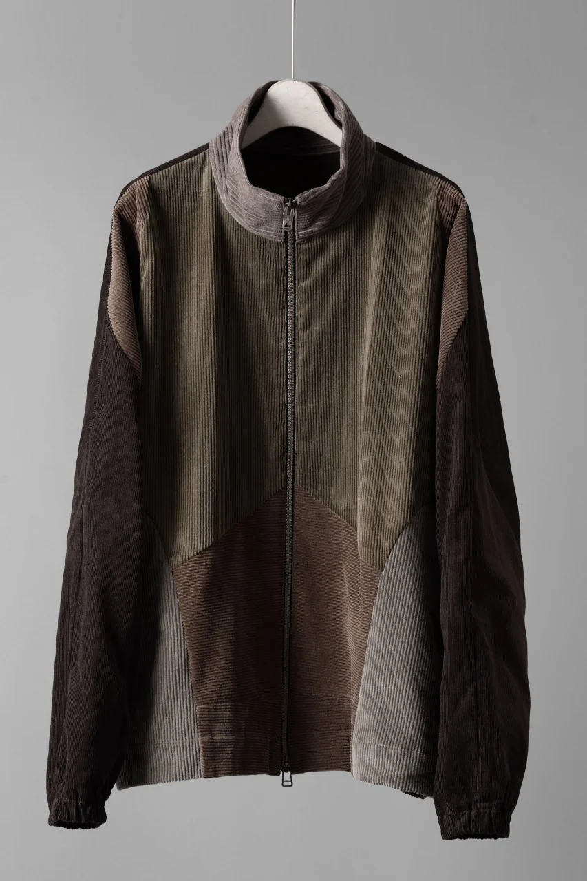 CHANGES REMAKE CORDUROY TRACK JACKET (MULTI #B)