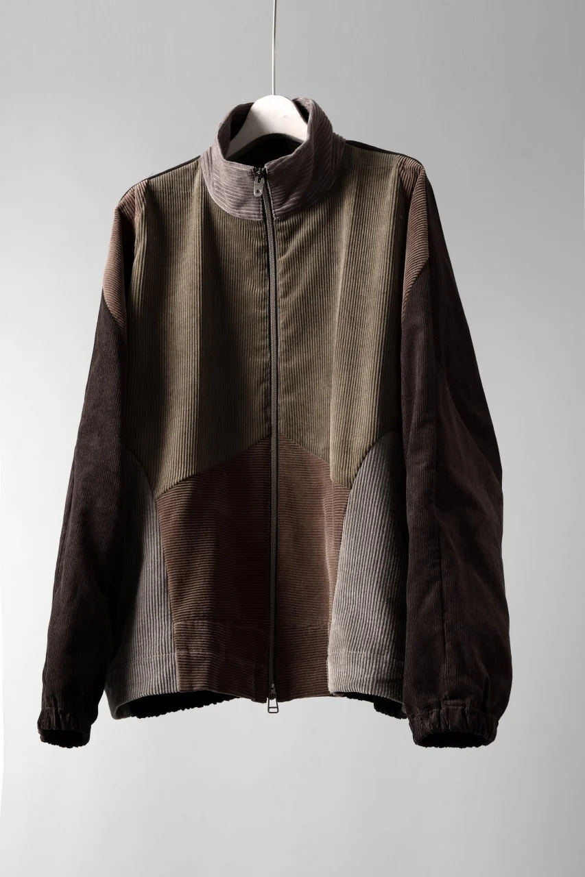 CHANGES REMAKE CORDUROY TRACK JACKET (MULTI #B) - Image 2