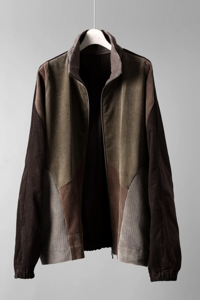 CHANGES REMAKE CORDUROY TRACK JACKET (MULTI #B) - Image 3