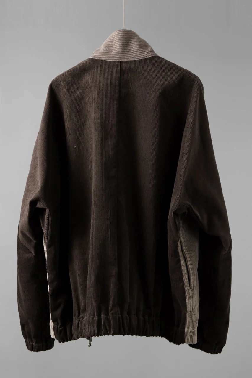 CHANGES REMAKE CORDUROY TRACK JACKET (MULTI #B) - Image 4
