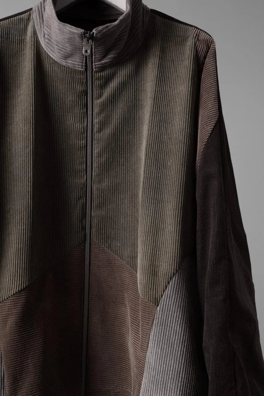 CHANGES REMAKE CORDUROY TRACK JACKET (MULTI #B) - Image 5