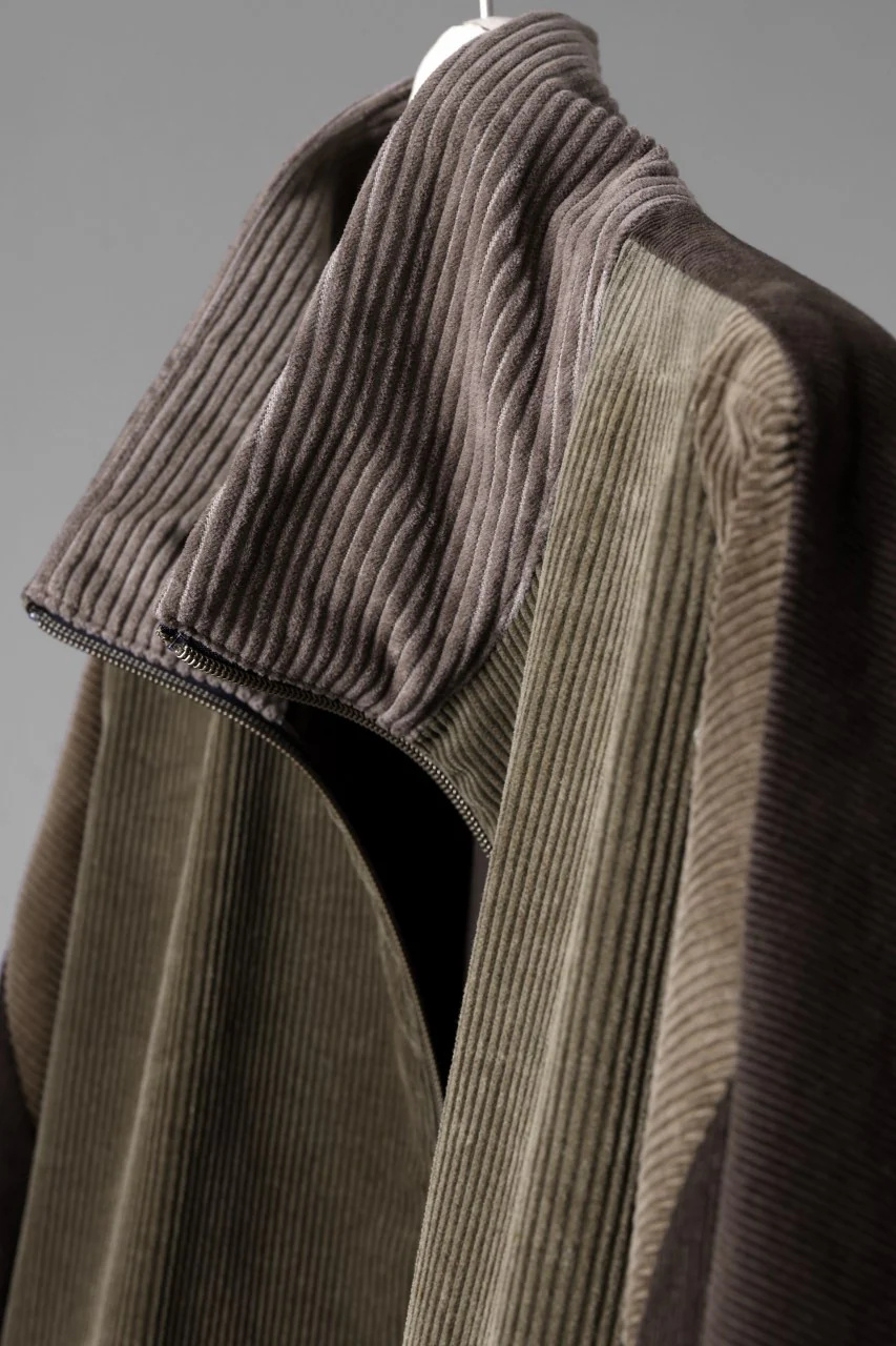 CHANGES REMAKE CORDUROY TRACK JACKET (MULTI #B) - Image 8