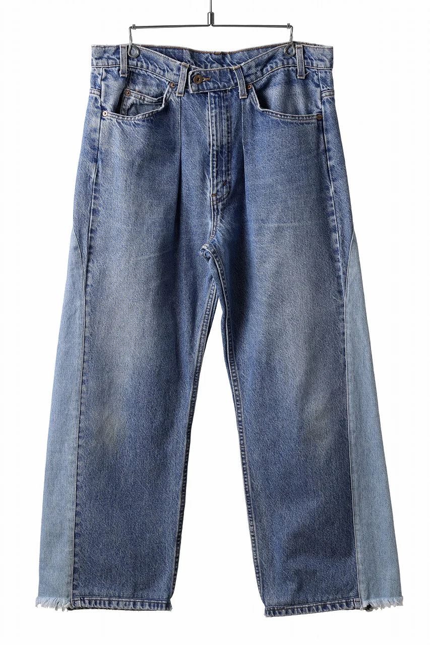 CHANGES REMAKE DENIM PANTS / VINTAGE LEVI’S JEANS (INDIGO) - Image 4