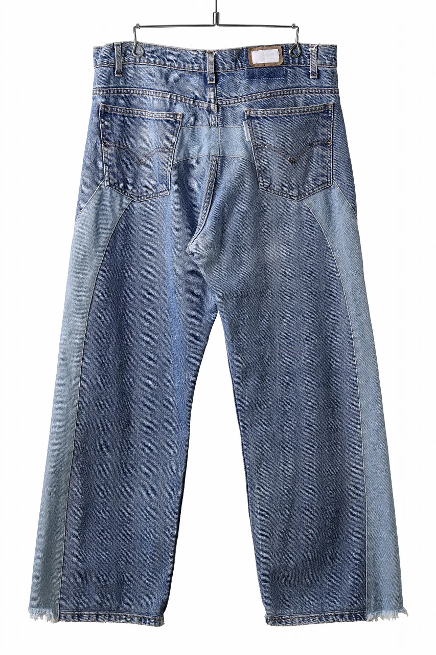 CHANGES REMAKE DENIM PANTS / VINTAGE LEVI’S JEANS (INDIGO) - Image 6