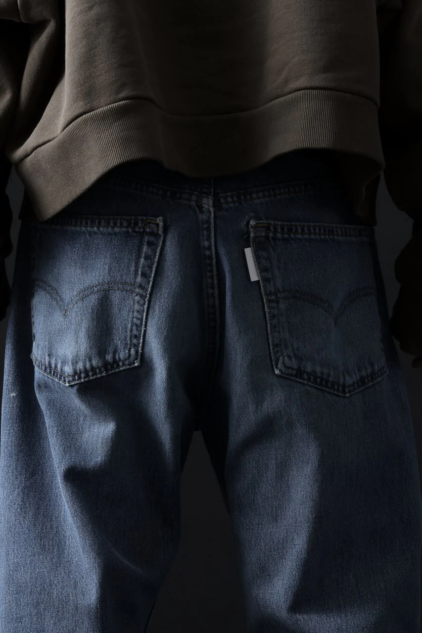 CHANGES REMAKE DENIM PANTS / VINTAGE LEVI’S JEANS (INDIGO #A) - Image 19