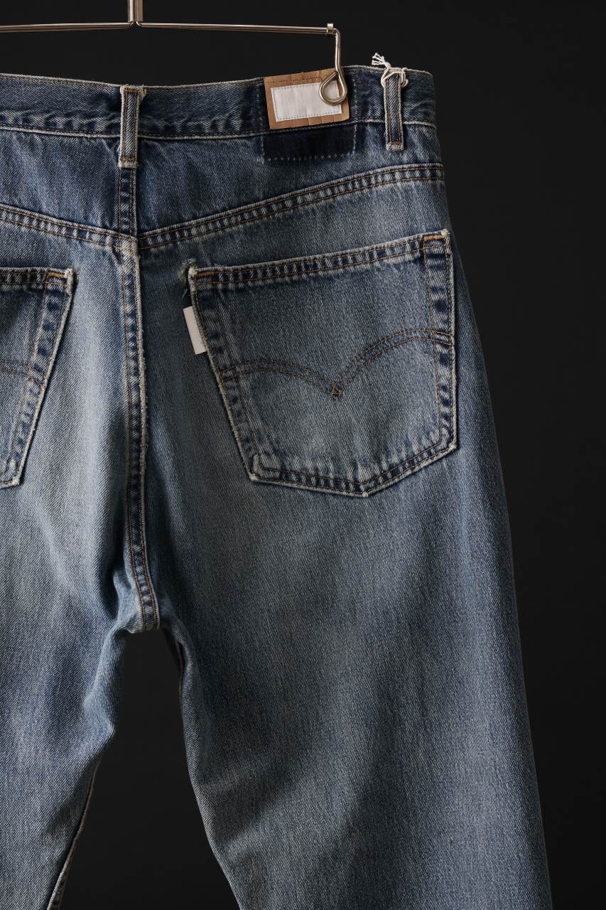 CHANGES REMAKE DENIM PANTS / VINTAGE LEVI’S JEANS (INDIGO #A) - Image 7