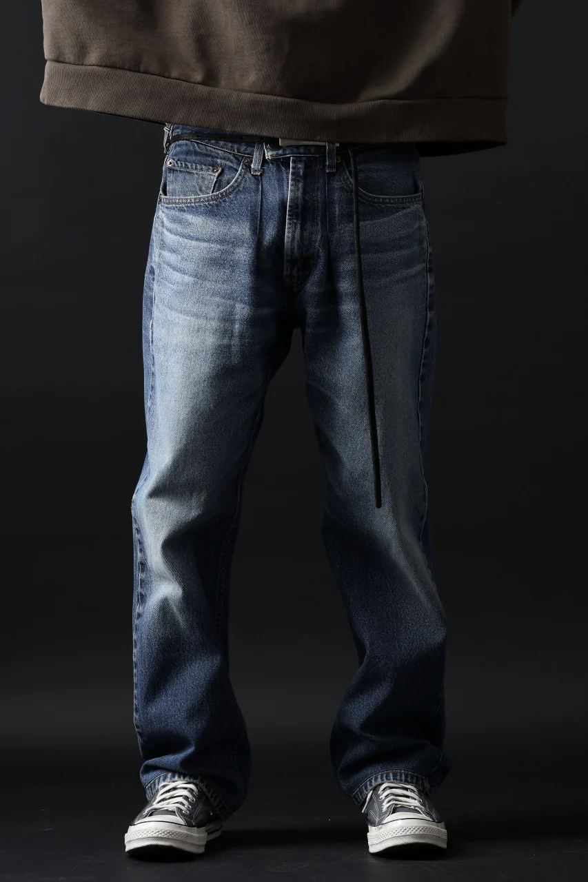 CHANGES REMAKE DENIM PANTS / VINTAGE LEVI’S JEANS (INDIGO #B) - Image 12