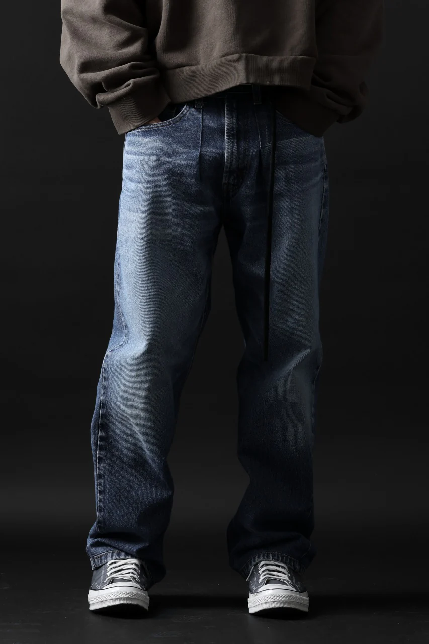 CHANGES REMAKE DENIM PANTS / VINTAGE LEVI’S JEANS (INDIGO #B) - Image 13
