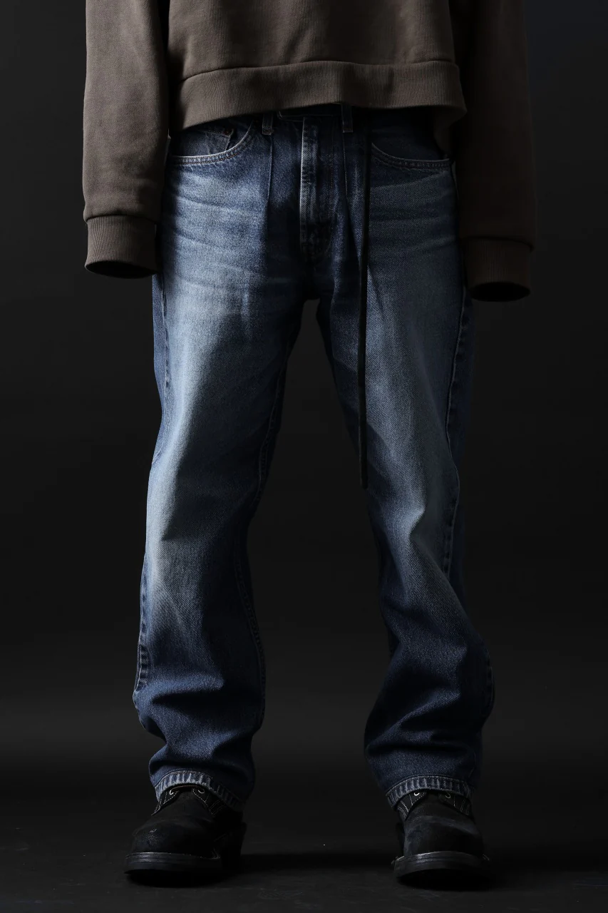 CHANGES REMAKE DENIM PANTS / VINTAGE LEVI’S JEANS (INDIGO #B) - Image 17