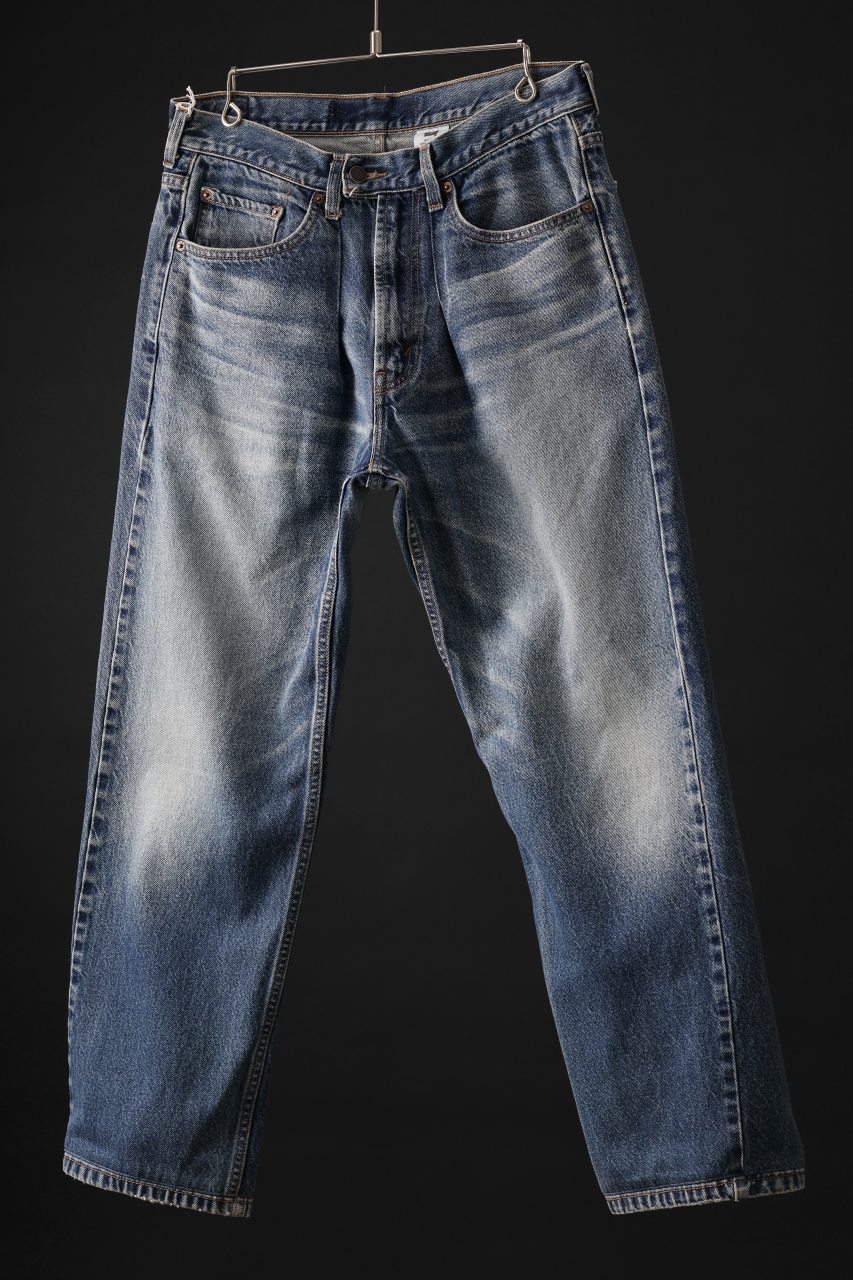 CHANGES REMAKE DENIM PANTS / VINTAGE LEVI’S JEANS (INDIGO #B) - Image 2