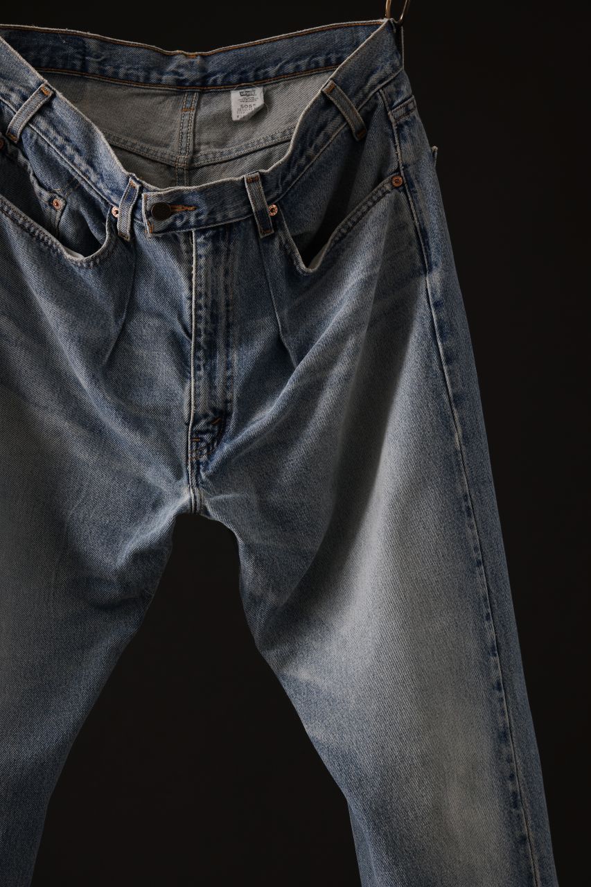CHANGES REMAKE DENIM PANTS / VINTAGE LEVI’S JEANS (INDIGO #C) - Image 5