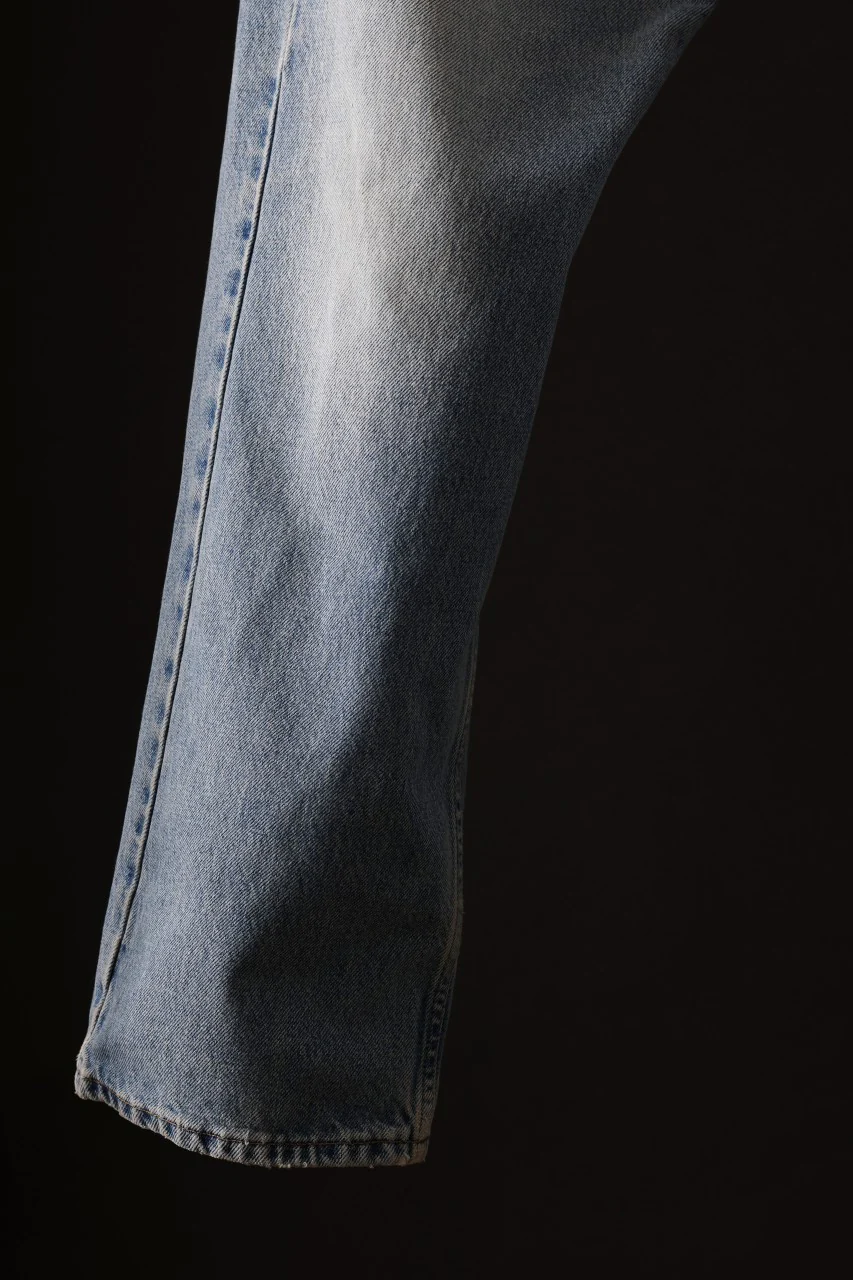 CHANGES REMAKE DENIM PANTS / VINTAGE LEVI’S JEANS (INDIGO #C) - Image 6