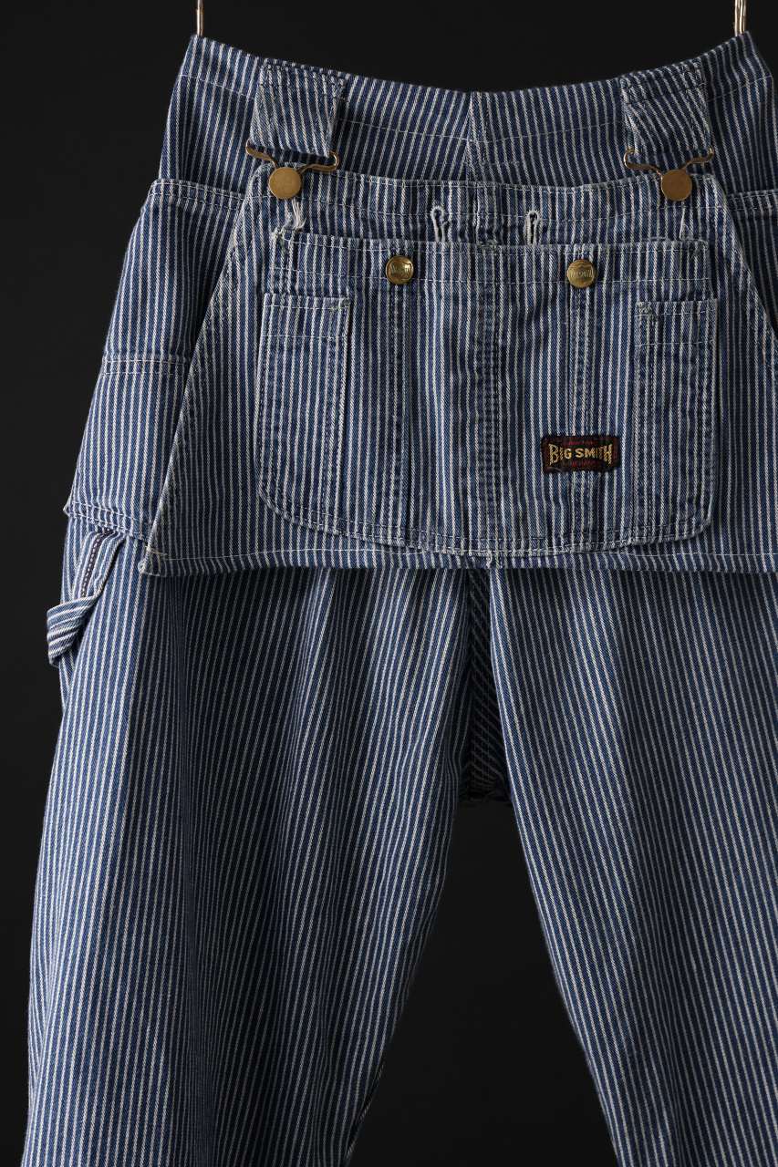 CHANGES REMAKE PAINTER HICKORY DENIM PANTS with APRON PARTS (INDIGO) - Image 10