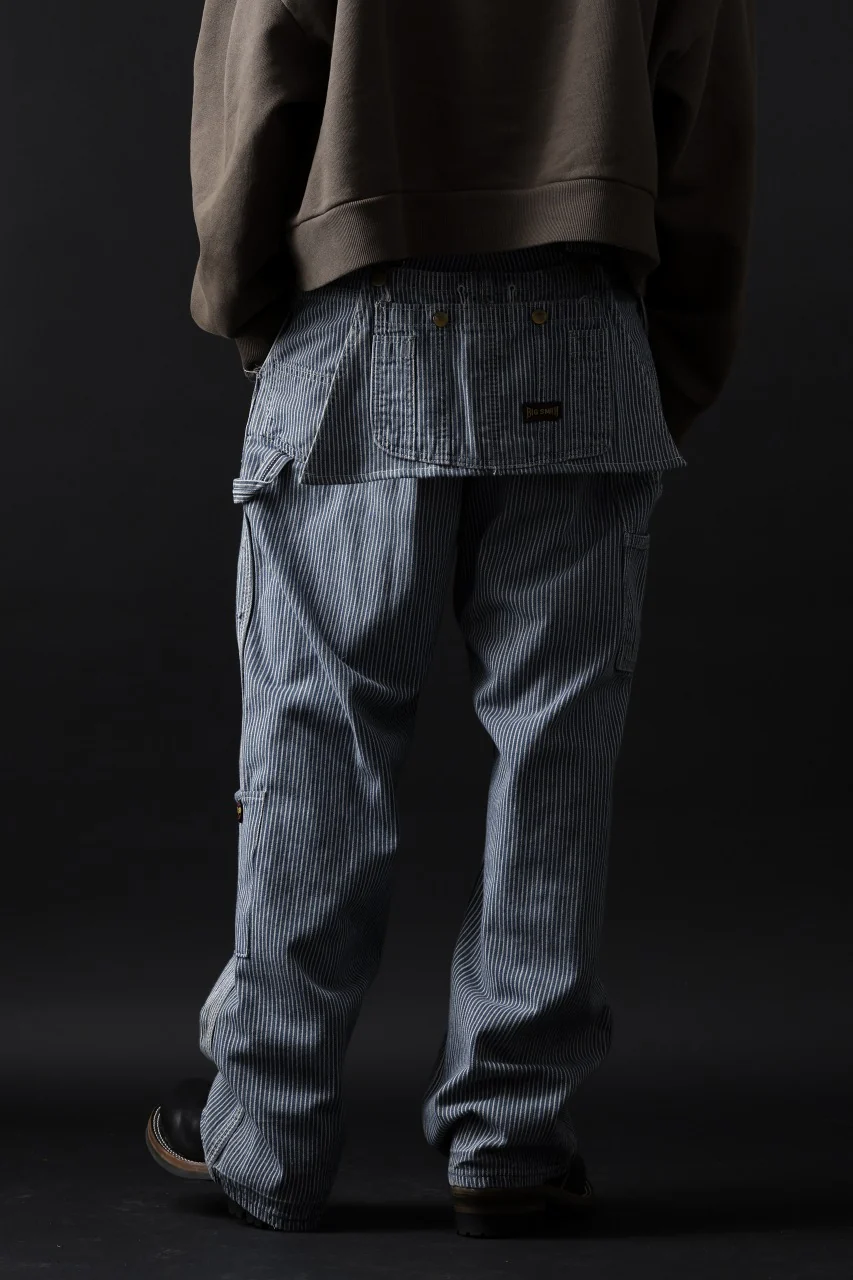 CHANGES REMAKE PAINTER HICKORY DENIM PANTS with APRON PARTS (INDIGO) - Image 20