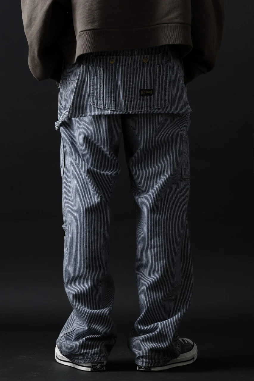 CHANGES REMAKE PAINTER HICKORY DENIM PANTS with APRON PARTS (INDIGO) - Image 24