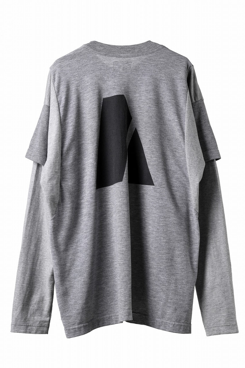 CHANGES REMAKE LAYERED L/S TEE (GRAY #A) - Image 6
