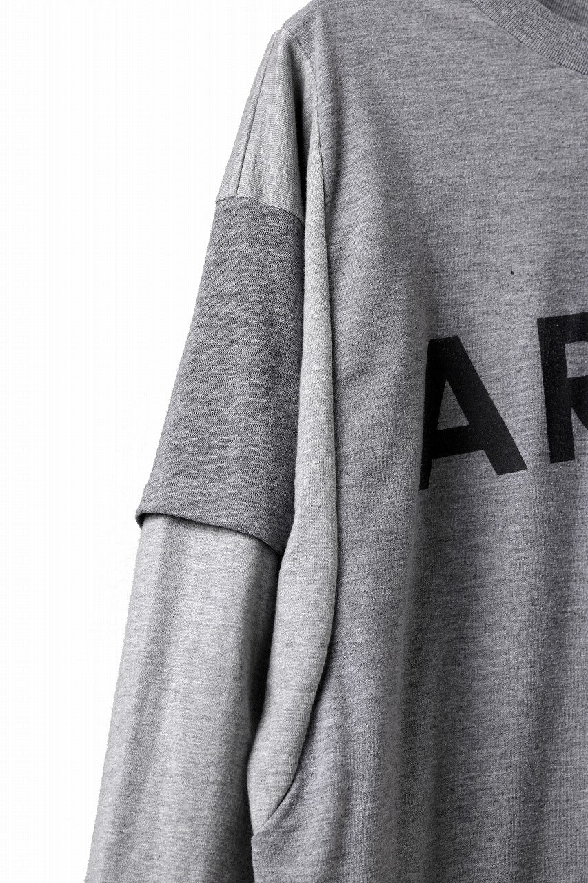CHANGES REMAKE LAYERED L/S TEE (GRAY #B) - Image 10