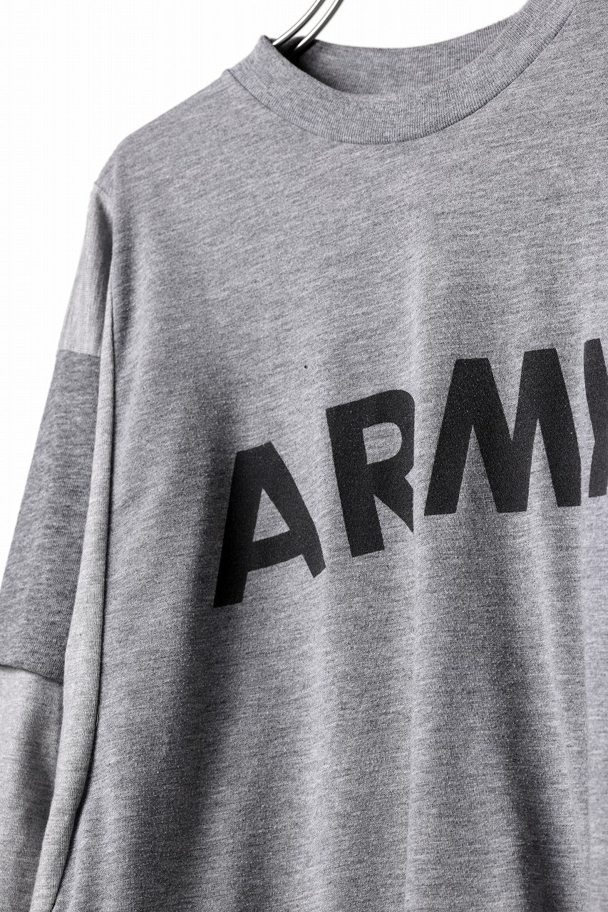 CHANGES REMAKE LAYERED L/S TEE (GRAY #B) - Image 11