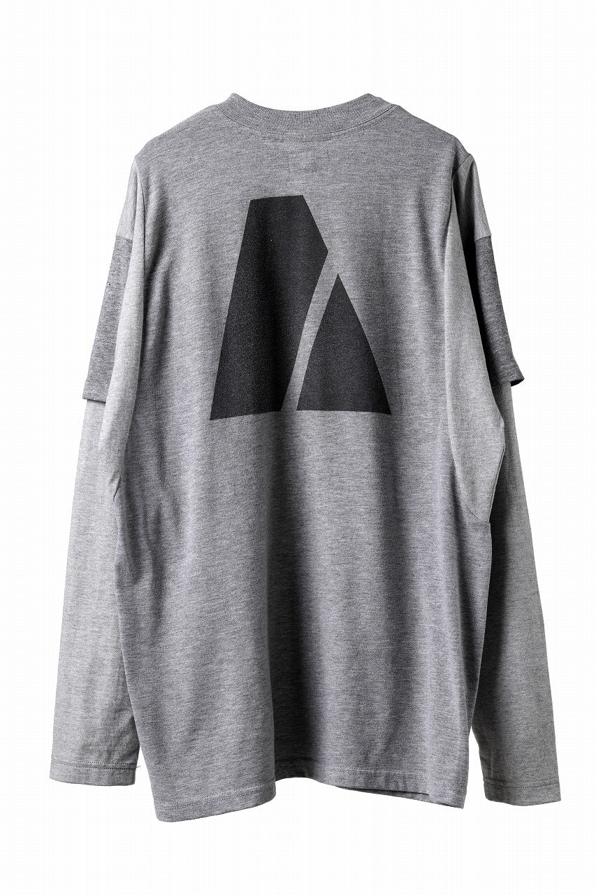 CHANGES REMAKE LAYERED L/S TEE (GRAY #B) - Image 6