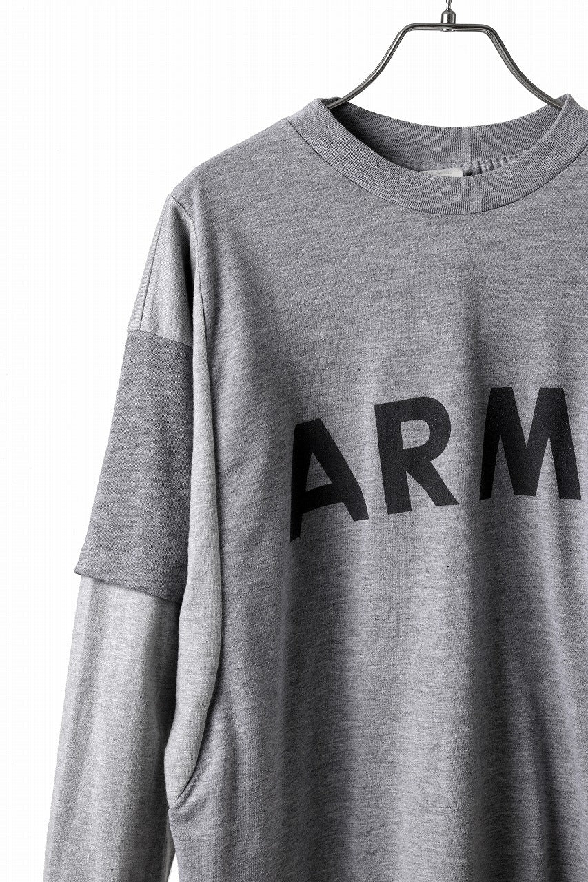 CHANGES REMAKE LAYERED L/S TEE (GRAY #B) - Image 7