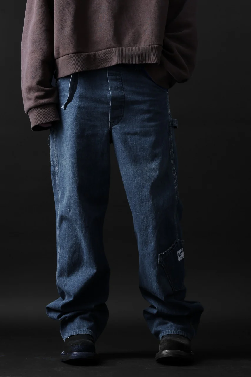 CHANGES REMAKE PAINTER DENIM PANTS with APRON PARTS (INDIGO #A) - Image 17