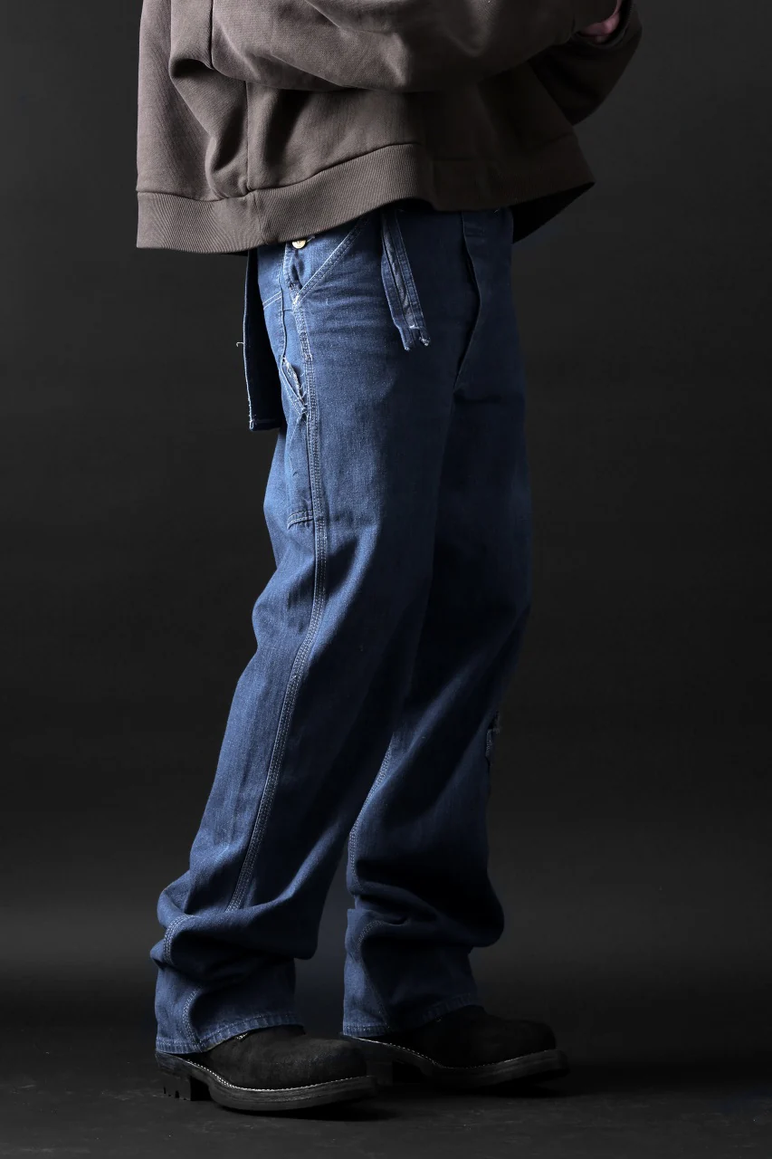 CHANGES REMAKE PAINTER DENIM PANTS with APRON PARTS (INDIGO #A) - Image 23