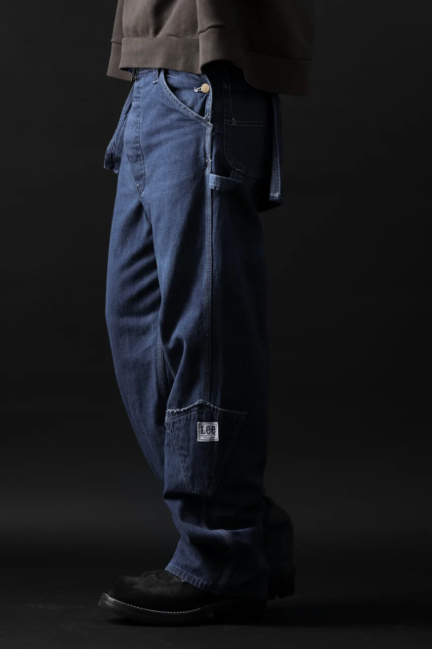 CHANGES REMAKE PAINTER DENIM PANTS with APRON PARTS (INDIGO #A) - Image 25