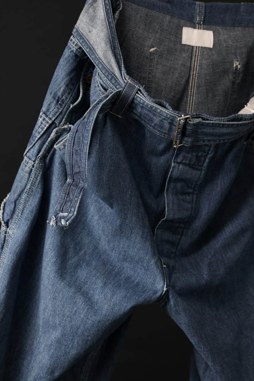 CHANGES REMAKE PAINTER DENIM PANTS with APRON PARTS (INDIGO #B) - Image 20