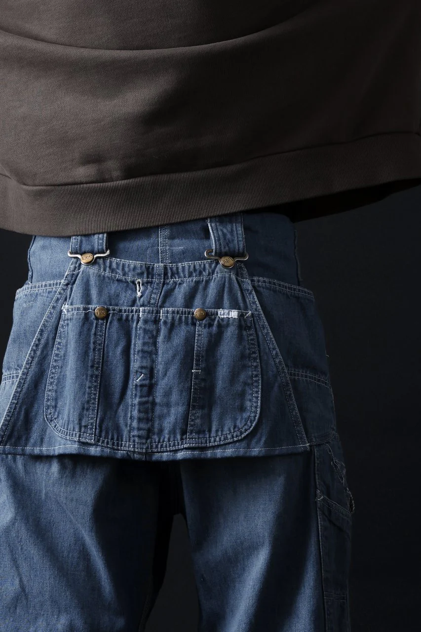 CHANGES REMAKE PAINTER DENIM PANTS with APRON PARTS (INDIGO #B) - Image 36
