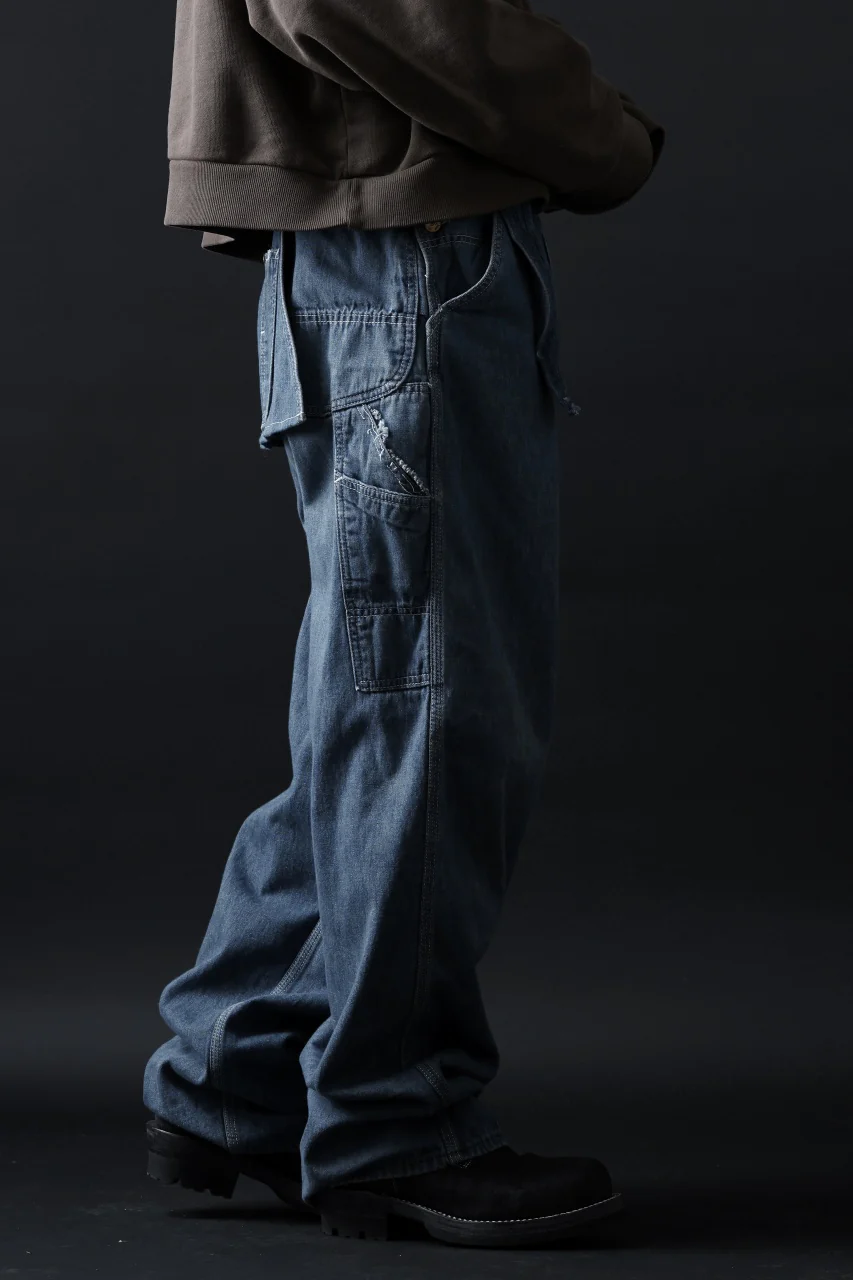 CHANGES REMAKE PAINTER DENIM PANTS with APRON PARTS (INDIGO #B) - Image 39