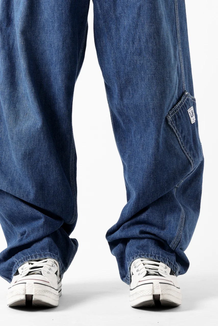 CHANGES REMAKE PAINTER DENIM PANTS with APRON PARTS (INDIGO #B) - Image 42