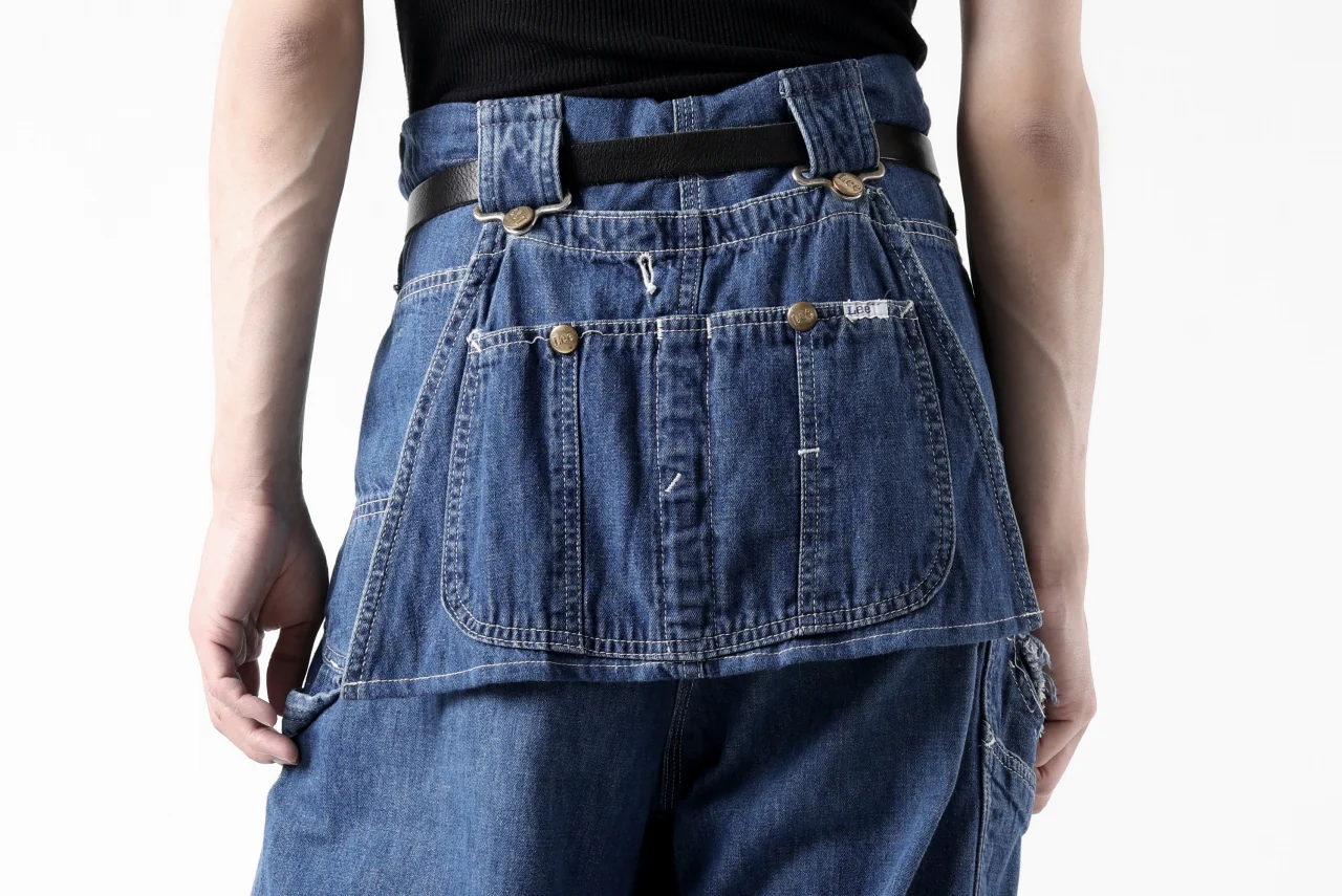 CHANGES REMAKE PAINTER DENIM PANTS with APRON PARTS (INDIGO #B) - Image 50