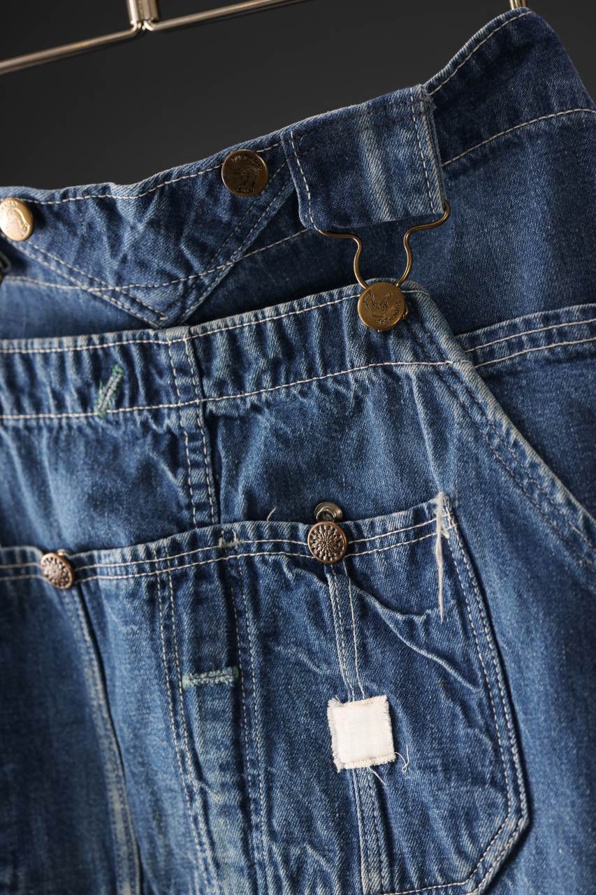 CHANGES REMAKE PAINTER DENIM PANTS with APRON PARTS (INDIGO #C) - Image 10