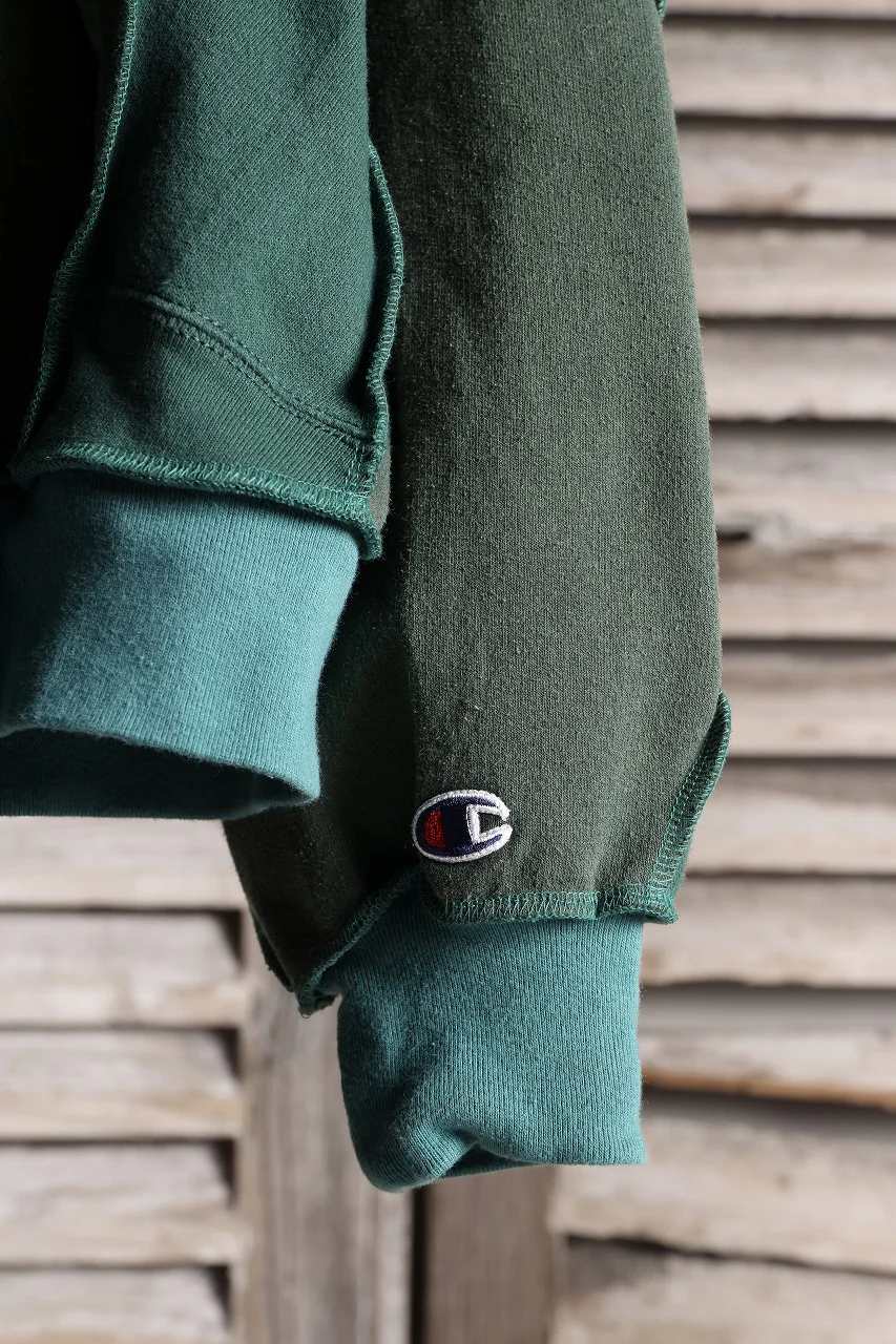 CHANGES REMAKE PANELED HOODIE (MULTI GREEN #B) - Image 12