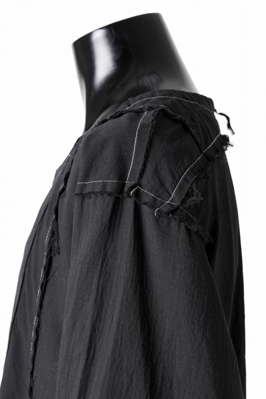 CHANGES REMAKE SWITCH PULLOVER SHIRTS (BLACK #A) - Image 11