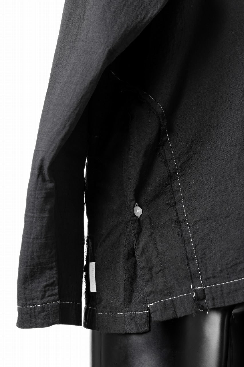 CHANGES REMAKE SWITCH PULLOVER SHIRTS (BLACK #A) - Image 12