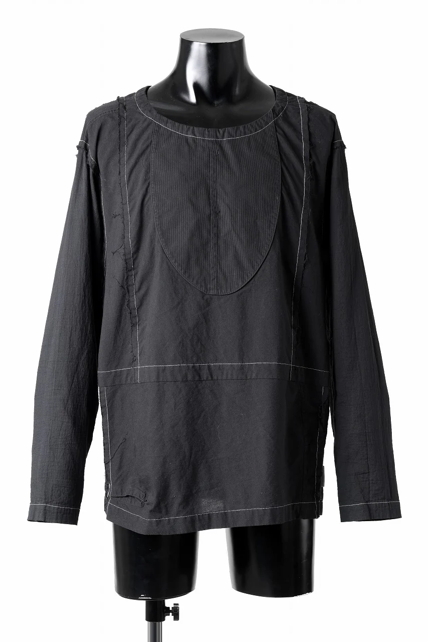 CHANGES REMAKE SWITCH PULLOVER SHIRTS (BLACK #A) - Image 3