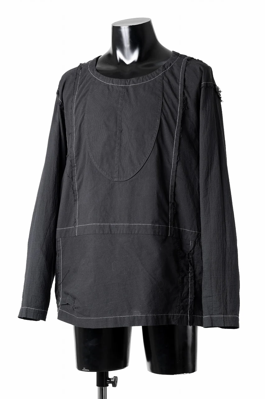 CHANGES REMAKE SWITCH PULLOVER SHIRTS (BLACK #A) - Image 4