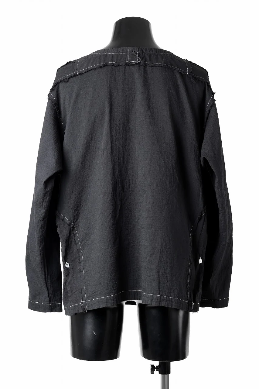CHANGES REMAKE SWITCH PULLOVER SHIRTS (BLACK #A) - Image 6