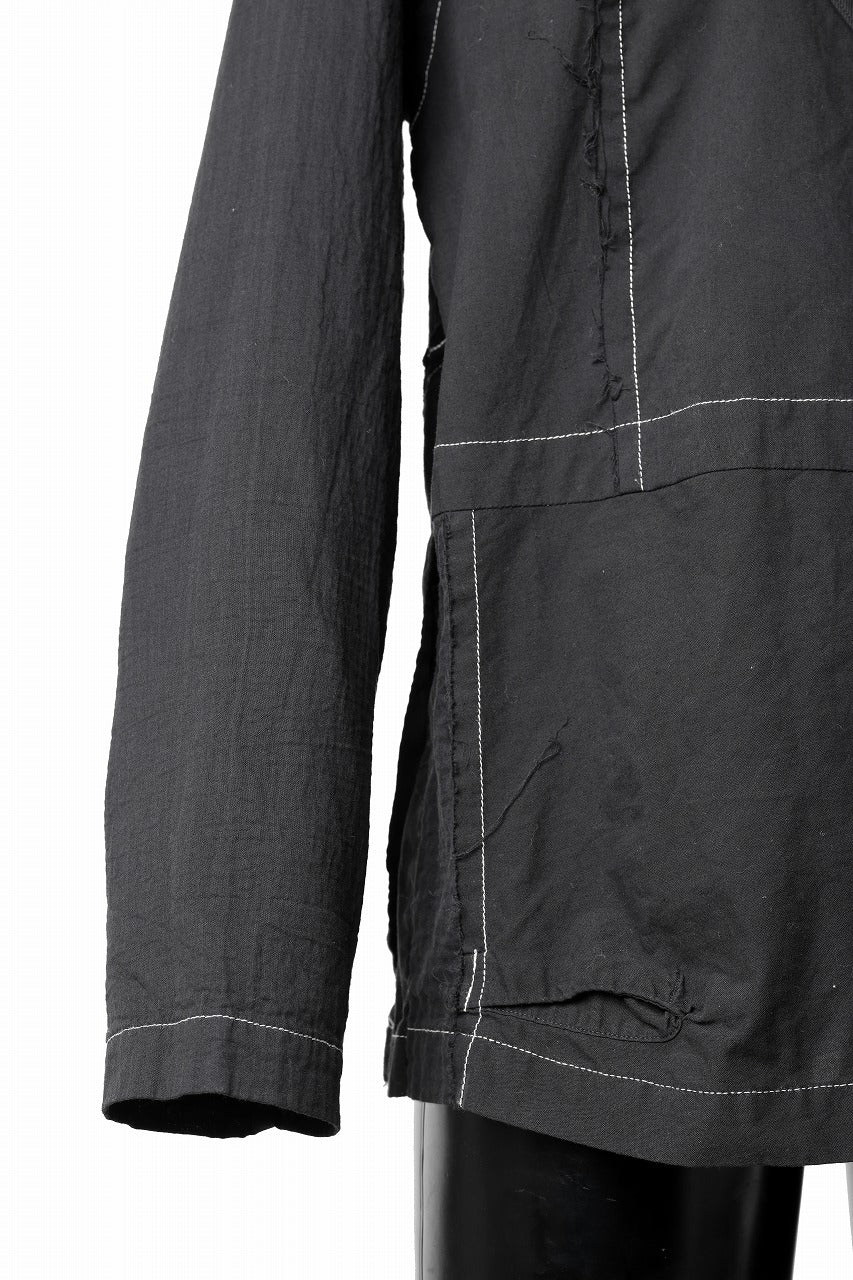 CHANGES REMAKE SWITCH PULLOVER SHIRTS (BLACK #A) - Image 9