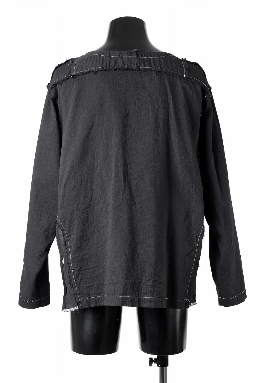 CHANGES REMAKE SWITCH PULLOVER SHIRTS (BLACK #B) - Image 6