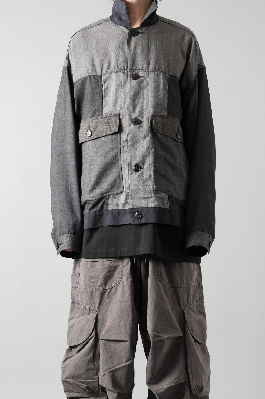 CHANGES REMAKE WOOL WORKER BLOUSON (MULTI) - Image 11
