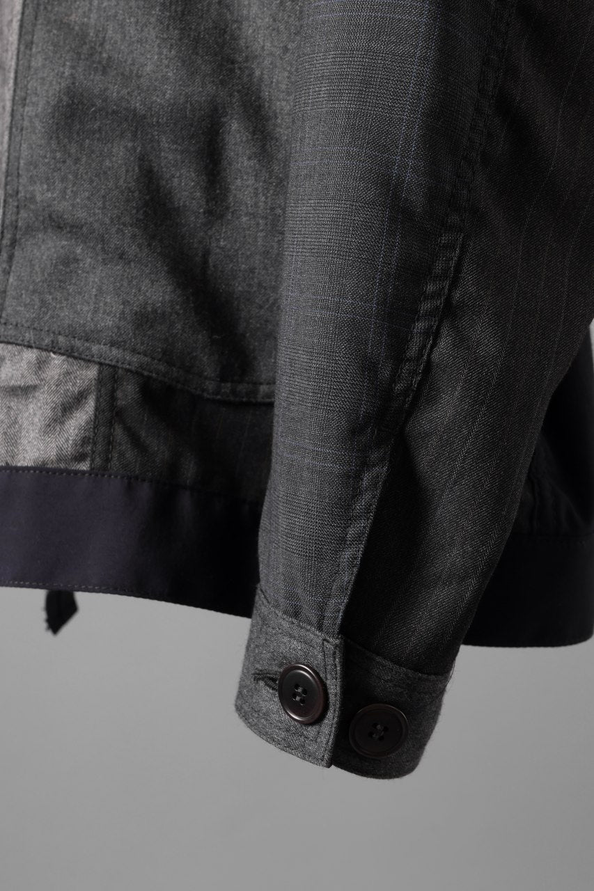 CHANGES REMAKE WOOL WORKER BLOUSON (MULTI) - Image 7