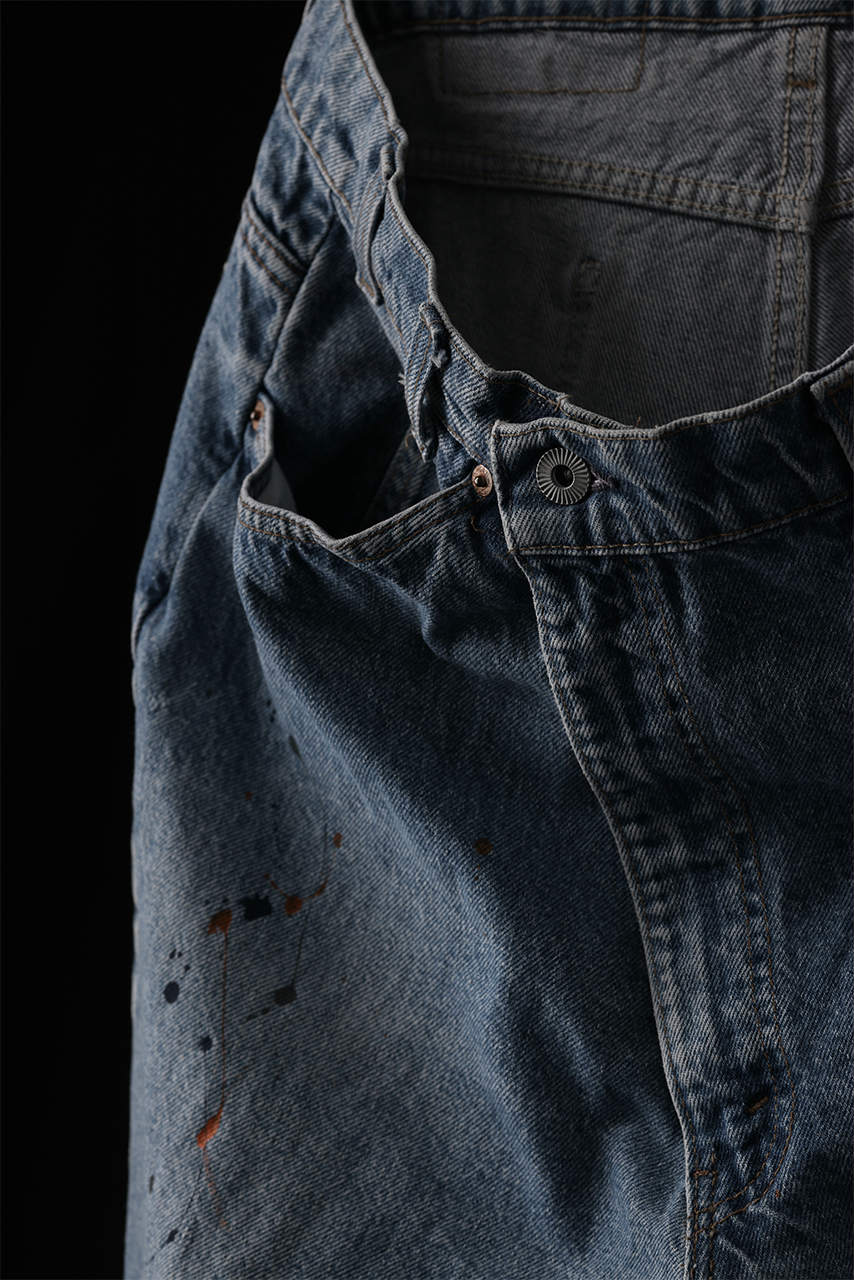 CHANGES REPRODUCT WIDEFIT JEANS (INDIGO #A) - Image 8