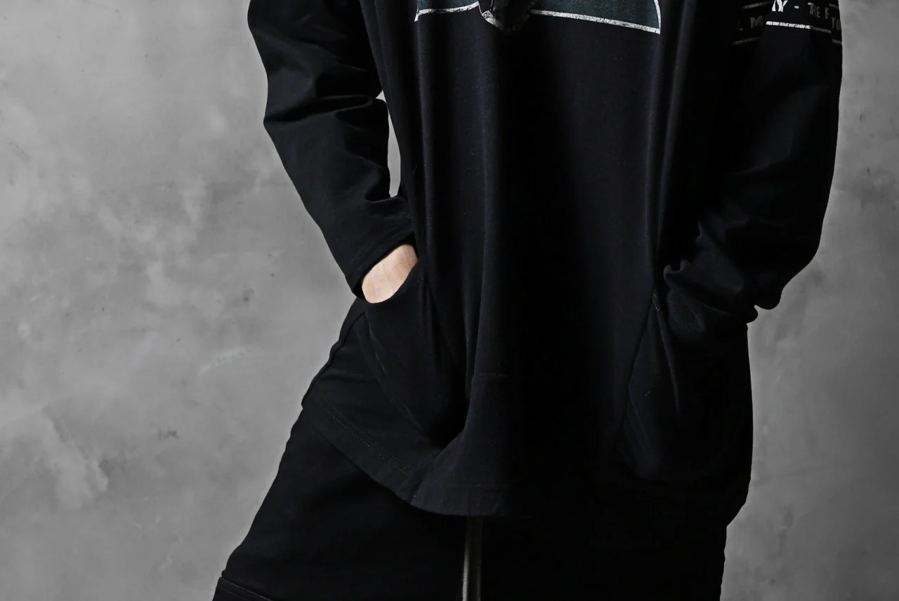 CHANGES VINTAGE REMAKE BOAT-NECK BAND L/S TEE (BLACK #A) - Image 12