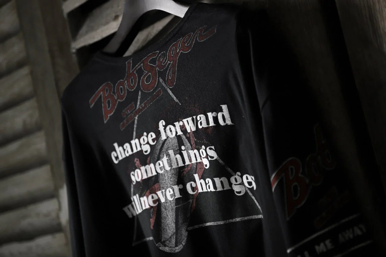 CHANGES VINTAGE REMAKE BOAT-NECK BAND L/S TEE (BLACK #A) - Image 13