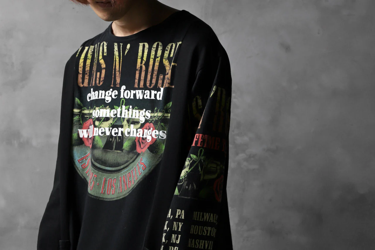 CHANGES VINTAGE REMAKE BOAT-NECK BAND L/S TEE (BLACK #B) - Image 13