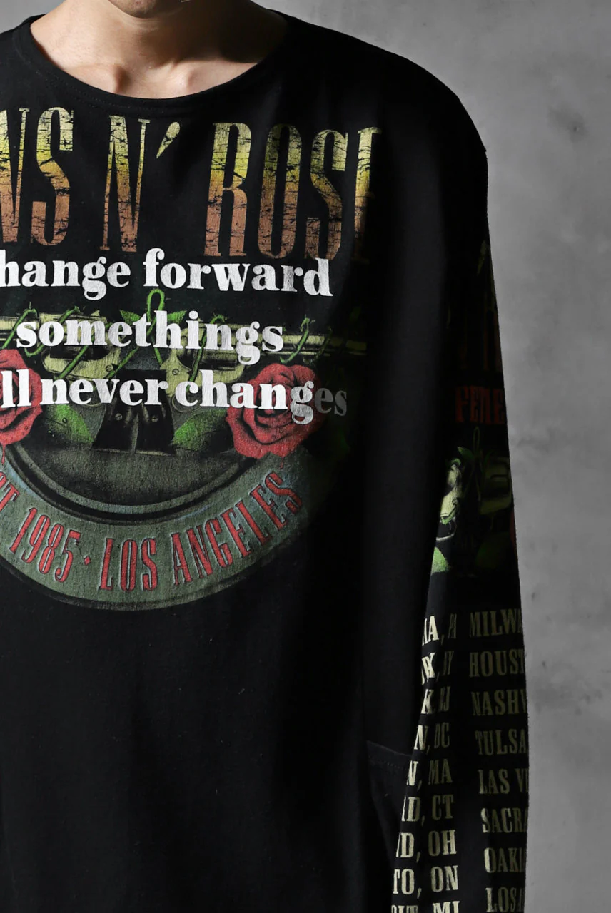 CHANGES VINTAGE REMAKE BOAT-NECK BAND L/S TEE (BLACK #B) - Image 8
