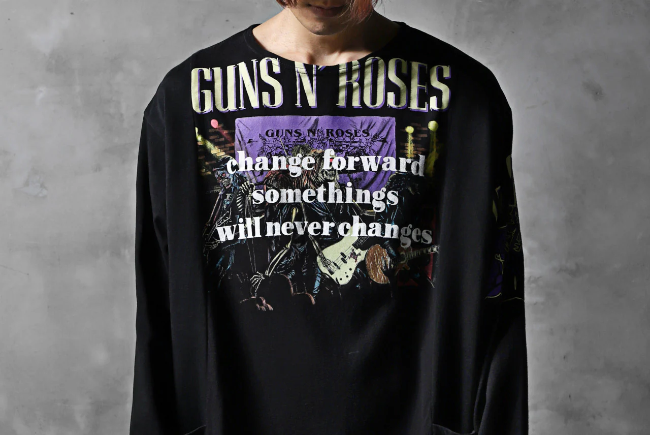CHANGES VINTAGE REMAKE BOAT-NECK BAND L/S TEE (BLACK #C) - Image 10